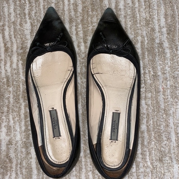 Prada Milano pointy ballet flats - Picture 7 of 12
